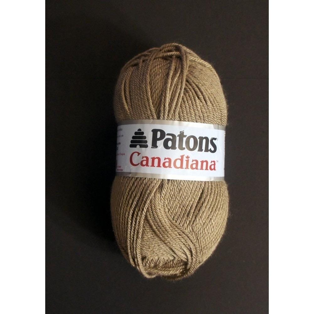 Yarn Patons Canadiana Acrylic "Toasty Grey" 100g